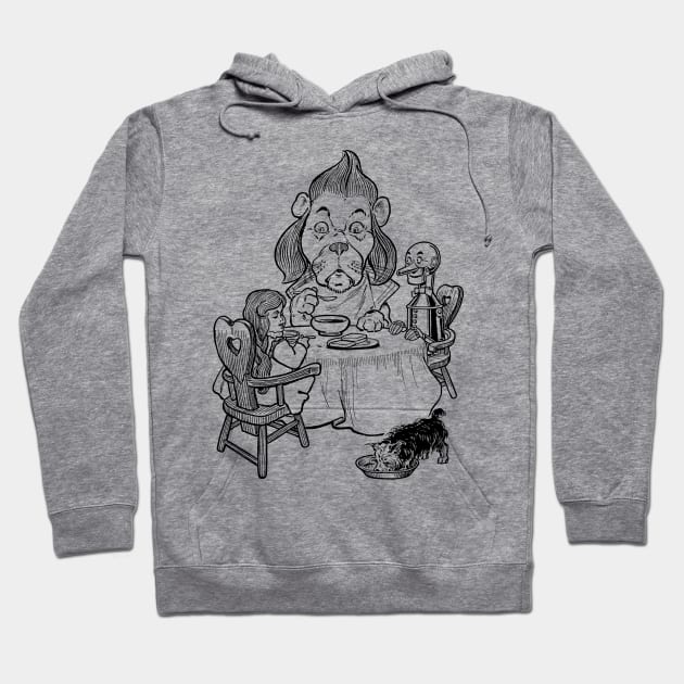 Vintage Wizard of Oz Hoodie by MasterpieceCafe